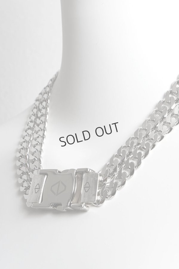 画像7: {SOLD}ACUOD by CHANU アクオド バイ チャヌ 2CHAIN BUCKLE NECKLACE{AC-21SS-2CBKNL-BJA} (7)