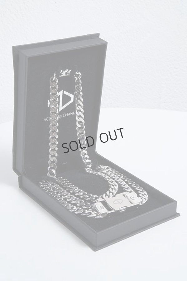 画像8: {SOLD}ACUOD by CHANU アクオド バイ チャヌ 2CHAIN BUCKLE NECKLACE{AC-21SS-2CBKNL-BJA} (8)