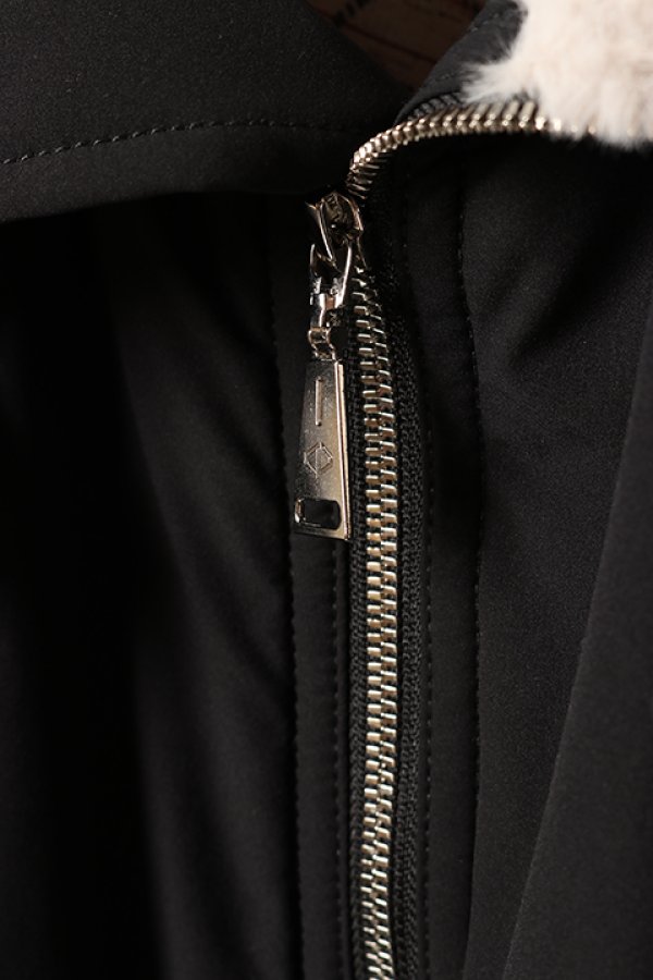 画像3: 【 30%OFF セール374,000円→261,800円】 ACUOD by CHANU アクオド バイ チャヌ Fur MA-1{-BBA} (3)