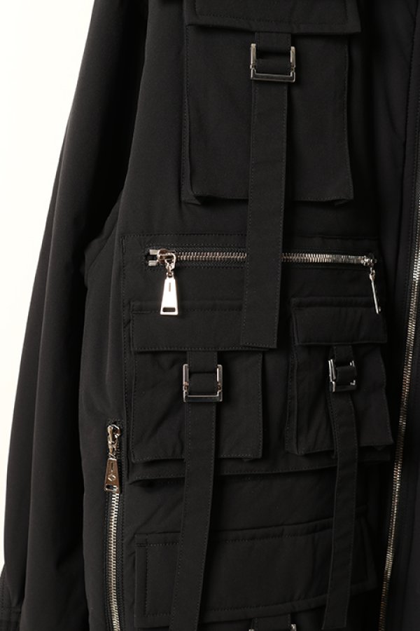 画像6: 【 30%OFF セール374,000円→261,800円】 ACUOD by CHANU アクオド バイ チャヌ Fur MA-1{-BBA} (6)