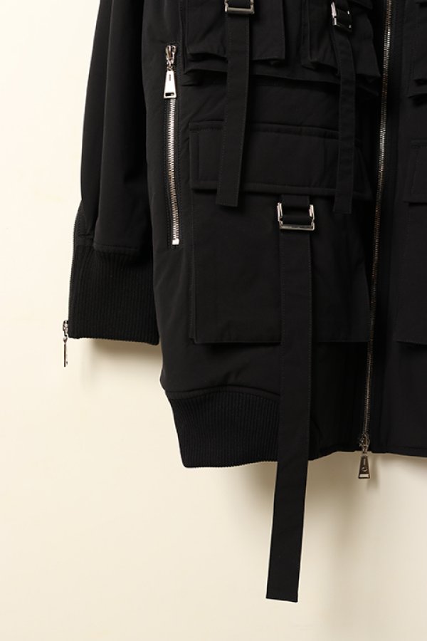 画像7: 【 30%OFF セール374,000円→261,800円】 ACUOD by CHANU アクオド バイ チャヌ Fur MA-1{-BBA} (7)
