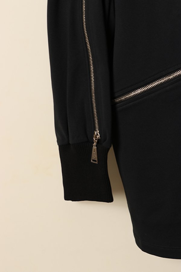 画像3: 【 30%OFF セール159,500円→111,650円】 ACUOD by CHANU アクオド バイ チャヌ Hood Zip UP{-BCA} (3)