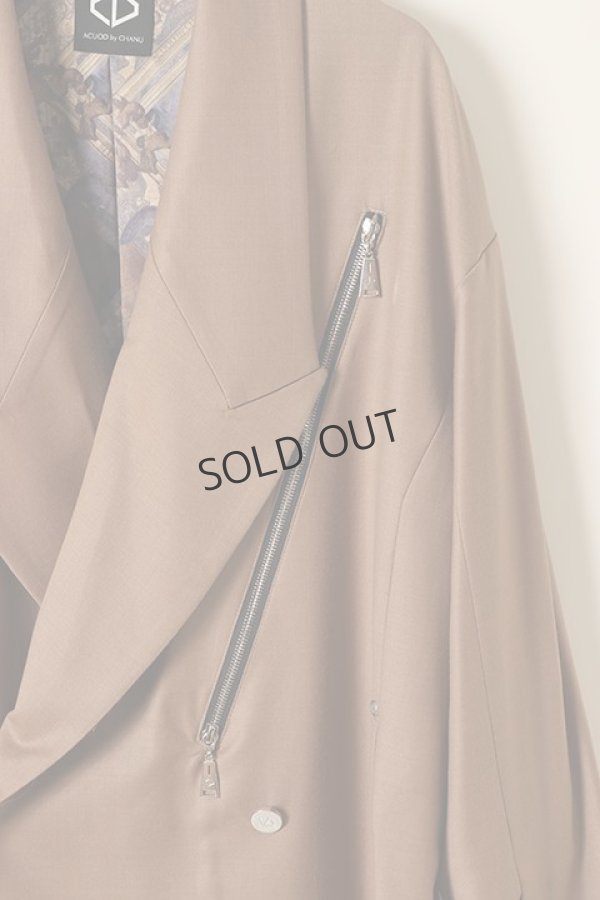 画像3: {SOLD}ACUOD by CHANU アクオド バイ チャヌ Over Coat{-BCA} (3)
