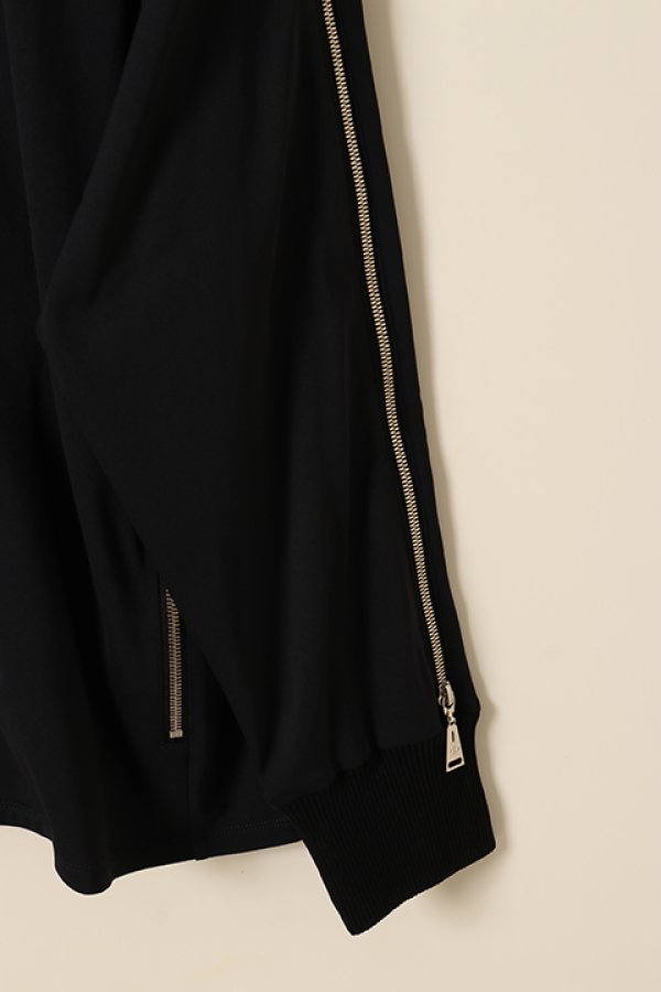 画像4: 【 30%OFF セール143,000円→100,100円】 ACUOD by CHANU アクオド バイ チャヌ Zip Pocket Jersey Jacket{-BCA} (4)