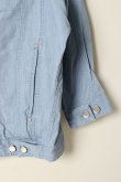 画像3: {SOLD}ACUOD by CHANU アクオド バイ チャヌ Over Jean Jacket{-BCS} (3)