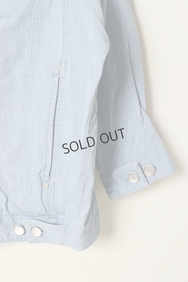 画像3: {SOLD}ACUOD by CHANU アクオド バイ チャヌ Over Jean Jacket{-BCS} (3)