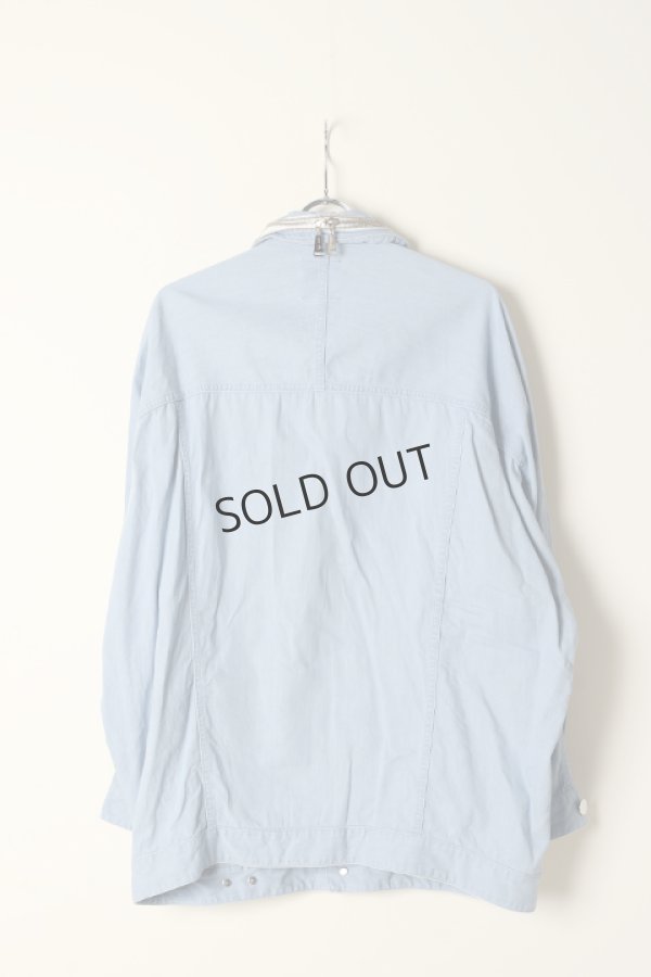 画像4: {SOLD}ACUOD by CHANU アクオド バイ チャヌ Over Jean Jacket{-BCS} (4)
