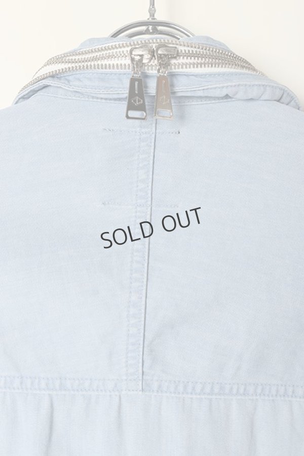 画像5: {SOLD}ACUOD by CHANU アクオド バイ チャヌ Over Jean Jacket{-BCS} (5)