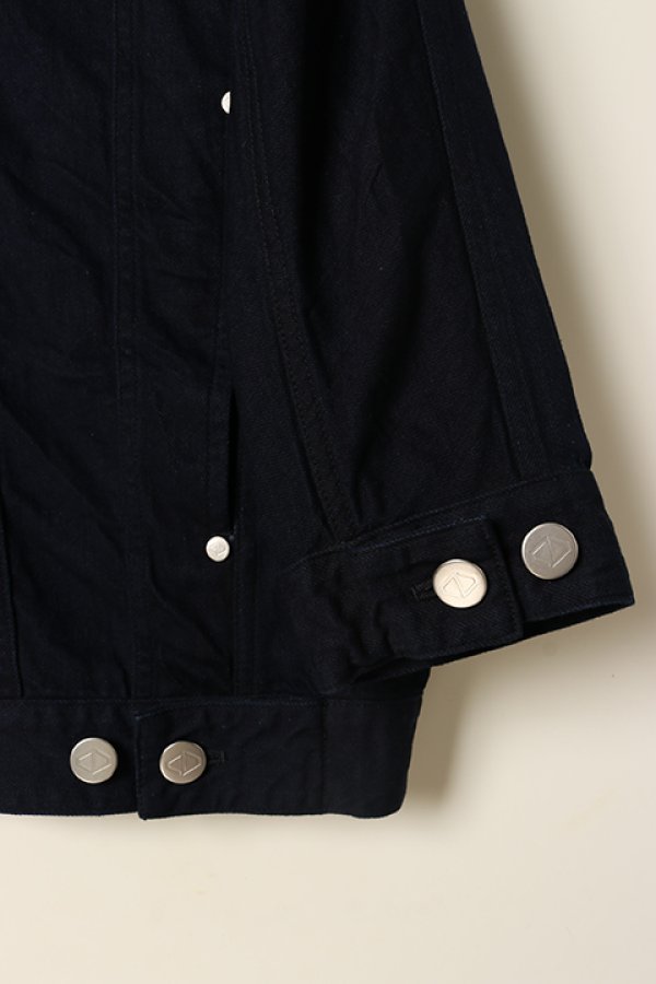 画像3: 【 30%OFF セール132,000円→92,400円】 ACUOD by CHANU アクオド バイ チャヌ Over Jean Jacket{-BCS} (3)