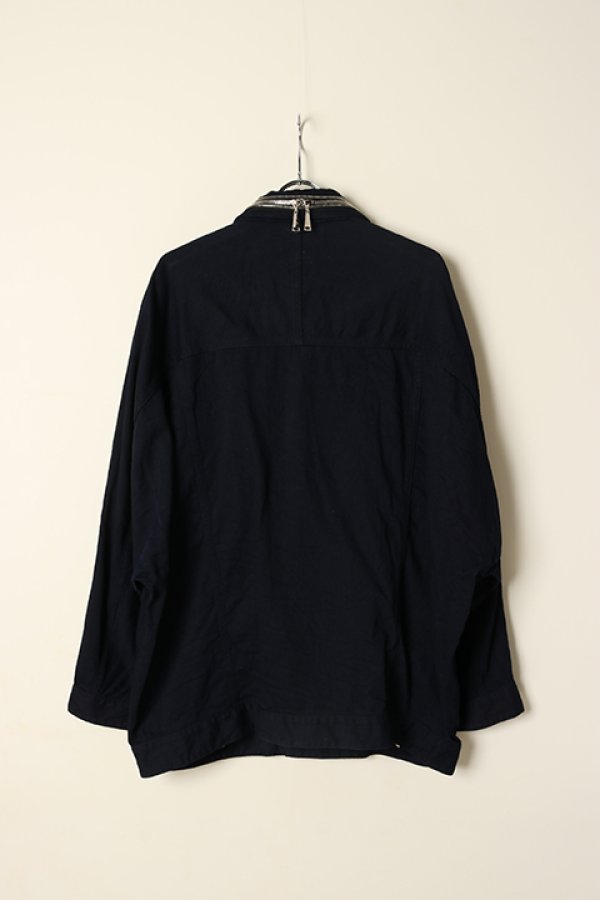画像4: 【 30%OFF セール132,000円→92,400円】 ACUOD by CHANU アクオド バイ チャヌ Over Jean Jacket{-BCS} (4)