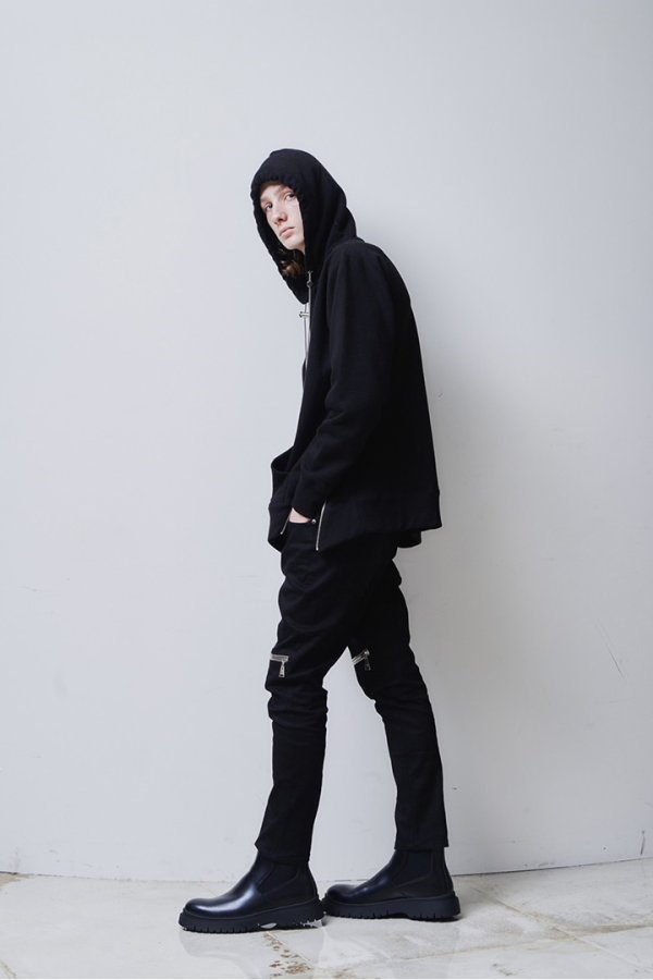 画像8: 【 30%OFF セール27,500円→19,250円】 ACUOD アクオド Chain Hooded{-BDA} (8)