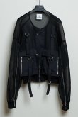 画像1: 【24SS新作】ACUOD アクオド Mesh Smash Blouson{-BDS} (1)