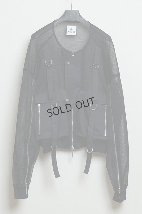 画像1: ACUOD アクオド Mesh Smash Blouson{-BDS} (1)