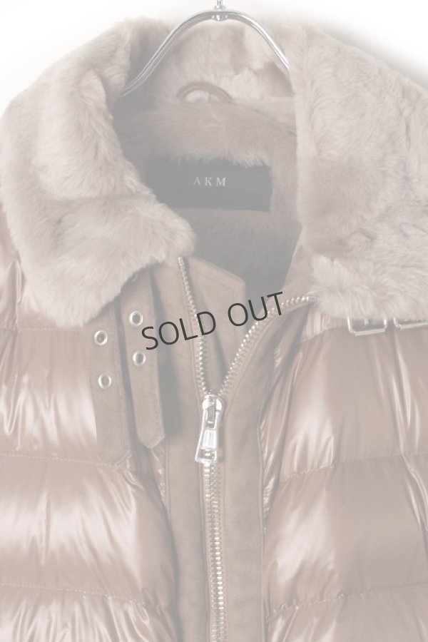 画像2: {SOLD}AKM×EMMETI エイケイエム×エンメティ MATTE NYLON/MOUTON B-6{AE002-MTN004-25-AGA} (2)