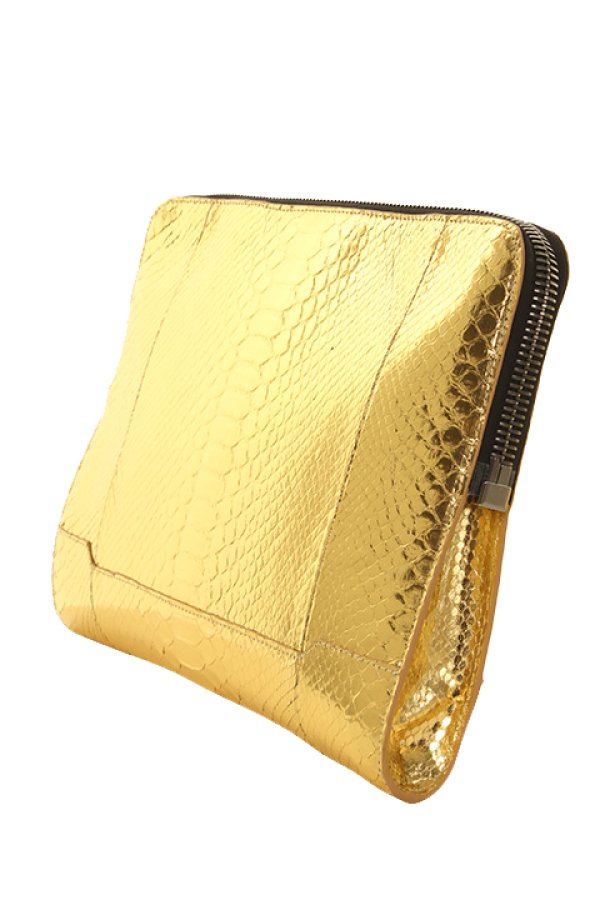 画像3: 【 30%OFF セール173,800円→121,660円】 AIZEA アイセア Document Kase（Gunmetal Zip）{-AGA} (3)