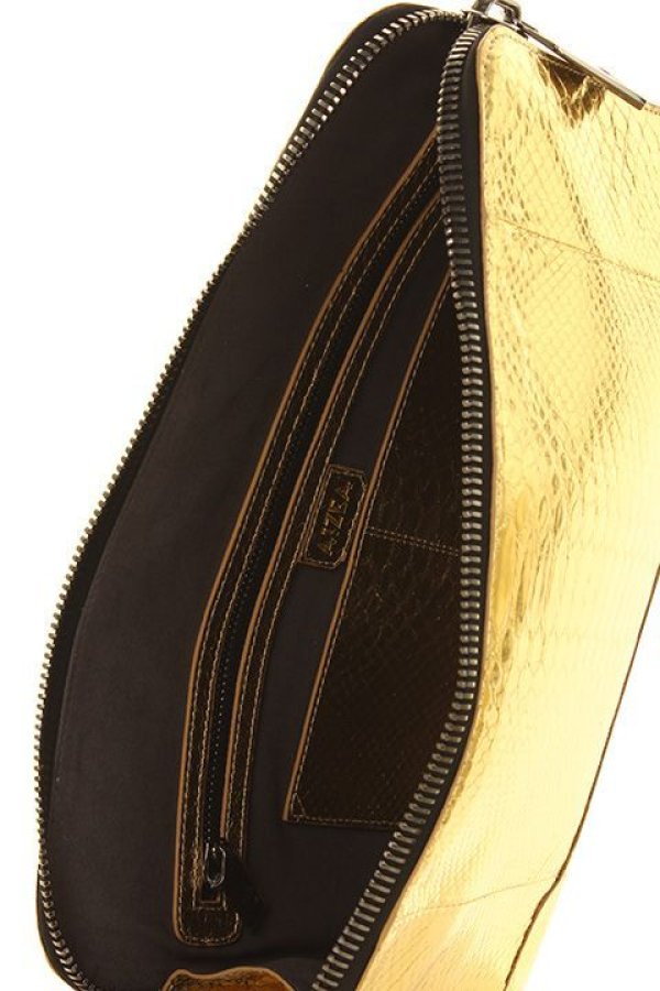 画像5: 【 30%OFF セール173,800円→121,660円】 AIZEA アイセア Document Kase（Gunmetal Zip）{-AGA} (5)