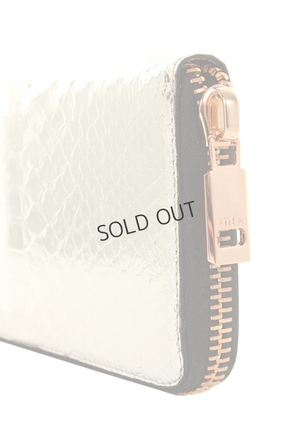 画像4: {SOLD}AIZEA アイセア Zippy Wallet（Pinkgold Zip）{-AGA} (4)