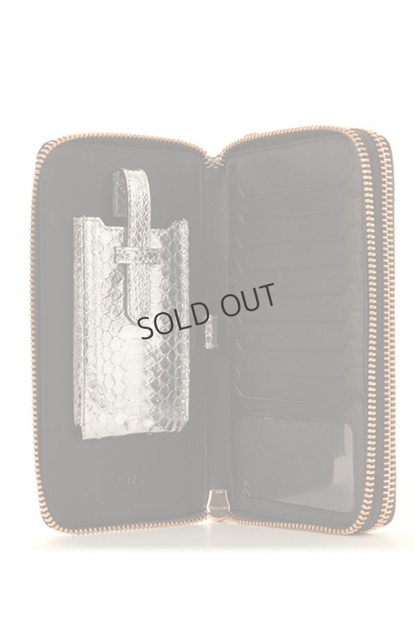 画像4: {SOLD}AIZEA アイセア Double Zippy Wallet（Pinkgold Zip）{-AGA} (4)