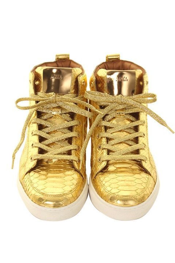 画像4: 【 30%OFF セール151,800円→106,260円】 AIZEA アイセア High Sneakers{-AGA} (4)