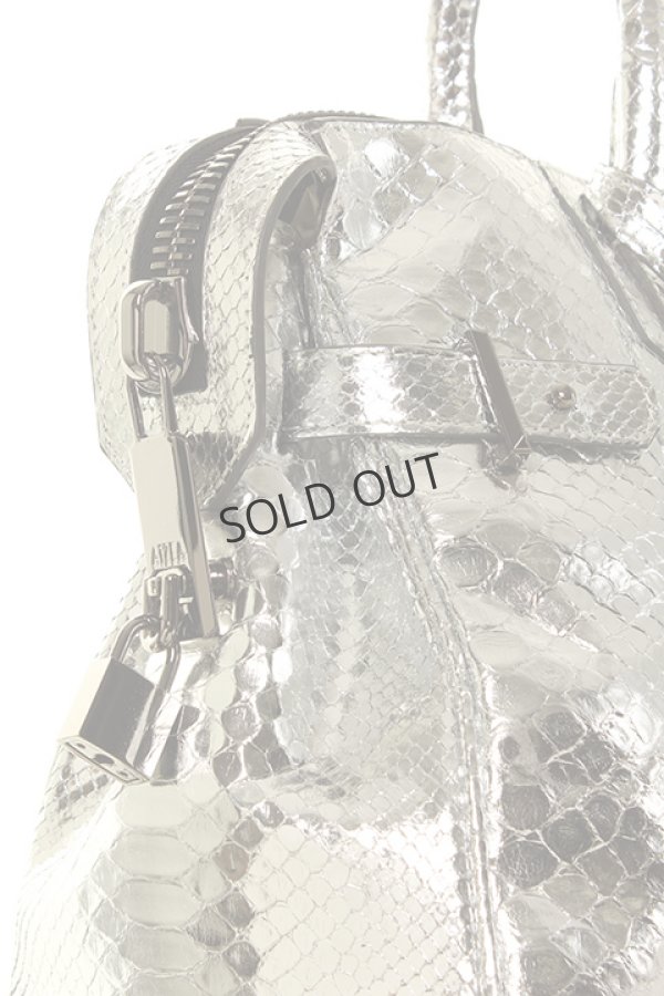 画像4: {SOLD}AIZEA アイセア Bag Luisa（35cm）（Gunmetal Zip）{-AGA} (4)