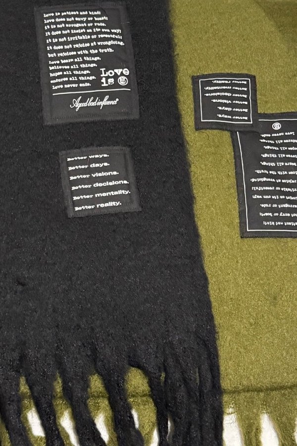 画像3: a good bad influence アグッドバッドインフルエンス BEttER BIG SCARF{-BEA} (3)