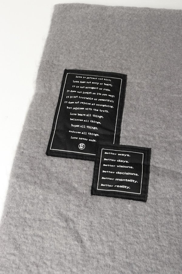 画像3: a good bad influence アグッドバッドインフルエンス BEttER BIG SCARF{-BEA} (3)