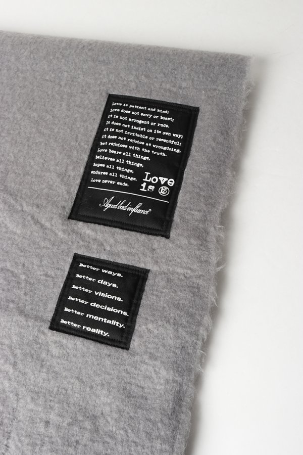 画像4: a good bad influence アグッドバッドインフルエンス BEttER BIG SCARF{-BEA} (4)