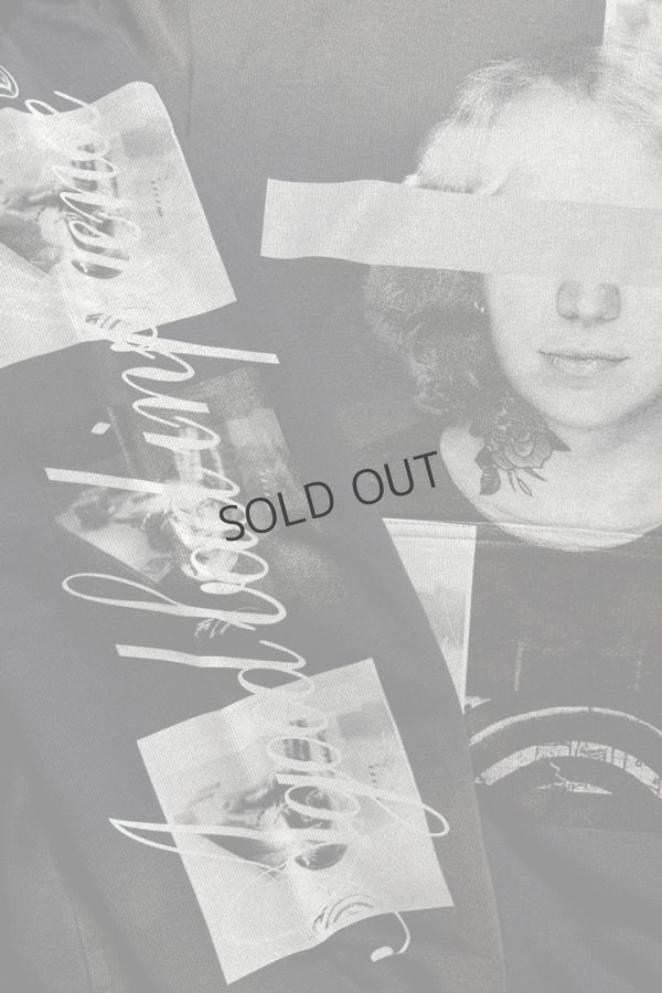 画像3: a good bad influence アグッドバッドインフルエンス DON'T LOOK HOODIE{AGBI-25SS-HD06-BEA} (3)