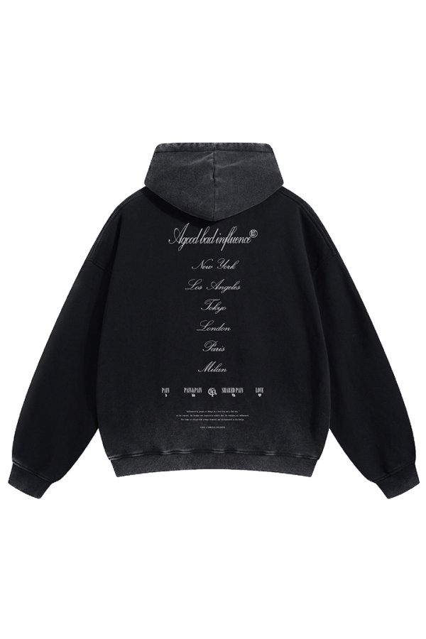 画像2: a good bad influence アグッドバッドインフルエンス I AM AN EXTRA HOODIE{-BEA} (2)