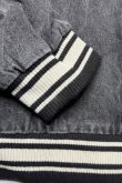 画像7: a good bad influence アグッドバッドインフルエンス DENIM VARSITY JACKET{-BEA} (7)