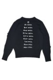 画像2: a good bad influence アグッドバッドインフルエンス GOOD LOGO SWEATER{-BEA} (2)