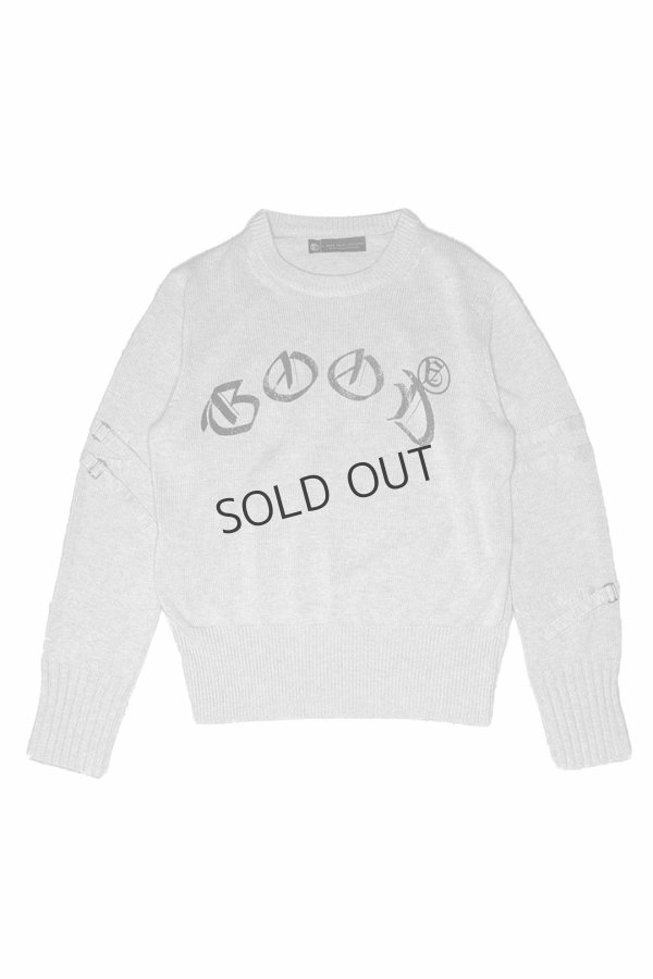 画像1: a good bad influence アグッドバッドインフルエンス GOOD LOGO SWEATER{-BEA} (1)