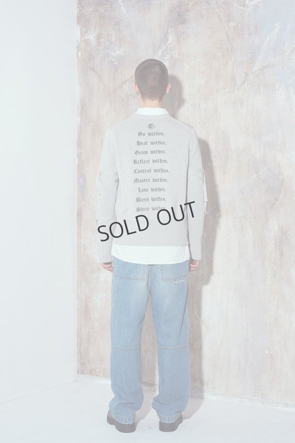 画像3: a good bad influence アグッドバッドインフルエンス GOOD LOGO SWEATER{-BEA} (3)