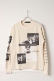 画像1: {SOLD}a good bad influence アグッドバッドインフルエンス DON’T LOOK WAFFLE LONG SLEEVE T-SHIRT{-BEA} (1)