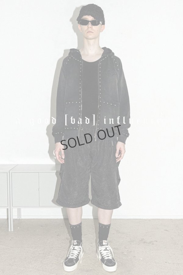 画像11: a good bad influence アグッドバッドインフルエンス ORIGINAL STUDSED HOODIE{-BES} (11)