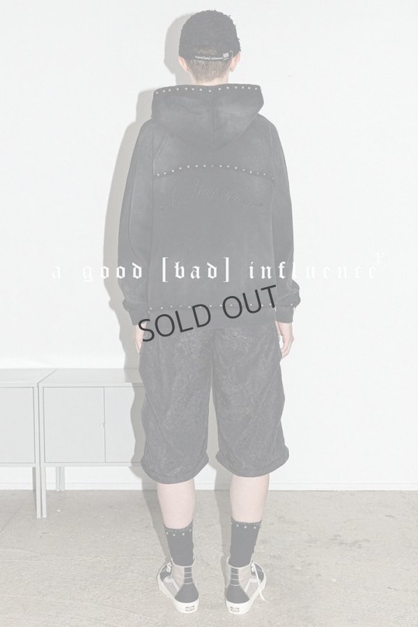 画像13: a good bad influence アグッドバッドインフルエンス ORIGINAL STUDSED HOODIE{-BES} (13)