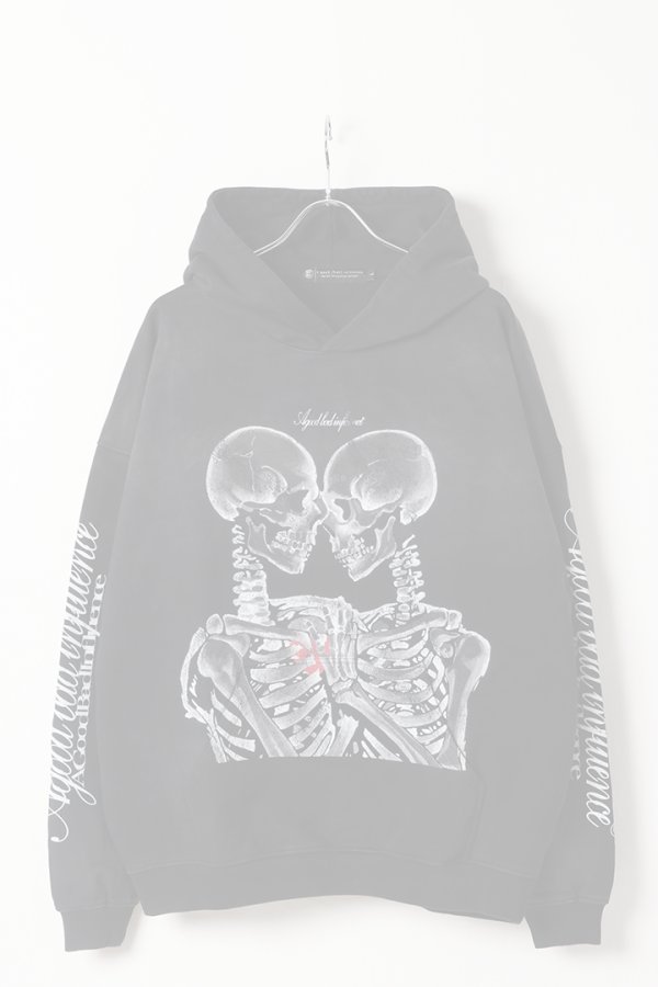 画像1: a good bad influence アグッドバッドインフルエンス LOVE HOODIE{-BES} (1)