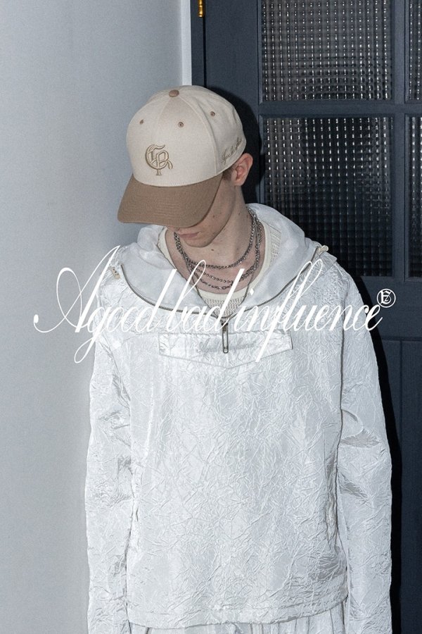 画像7: 【 20%OFF セール31,900円→25,520円】 a good bad influence アグッドバッドインフルエンス WRINKLED ANORAK HOODIE{-BES} (7)