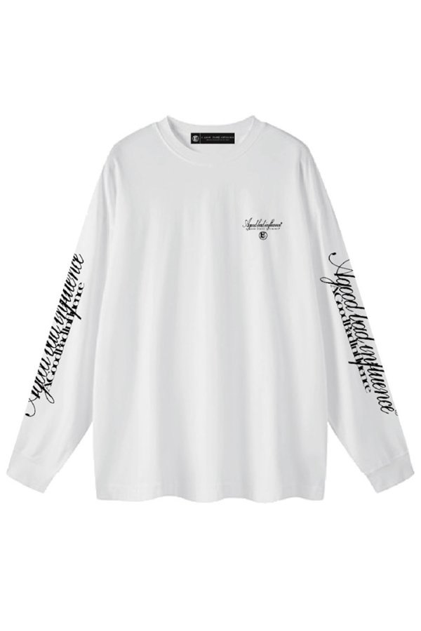 画像2: a good bad influence アグッドバッドインフルエンス ALL LOGO L/S T-SHIRT{-BES} (2)