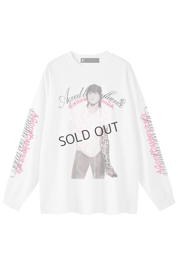 画像1: {SOLD}a good bad influence アグッドバッドインフルエンス 99 MOOD L/S T-SHIRT{-BES} (1)