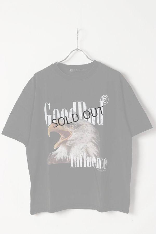 画像1: {SOLD}a good bad influence アグッドバッドインフルエンス EAGLE T-SHIRT{-BES} (1)