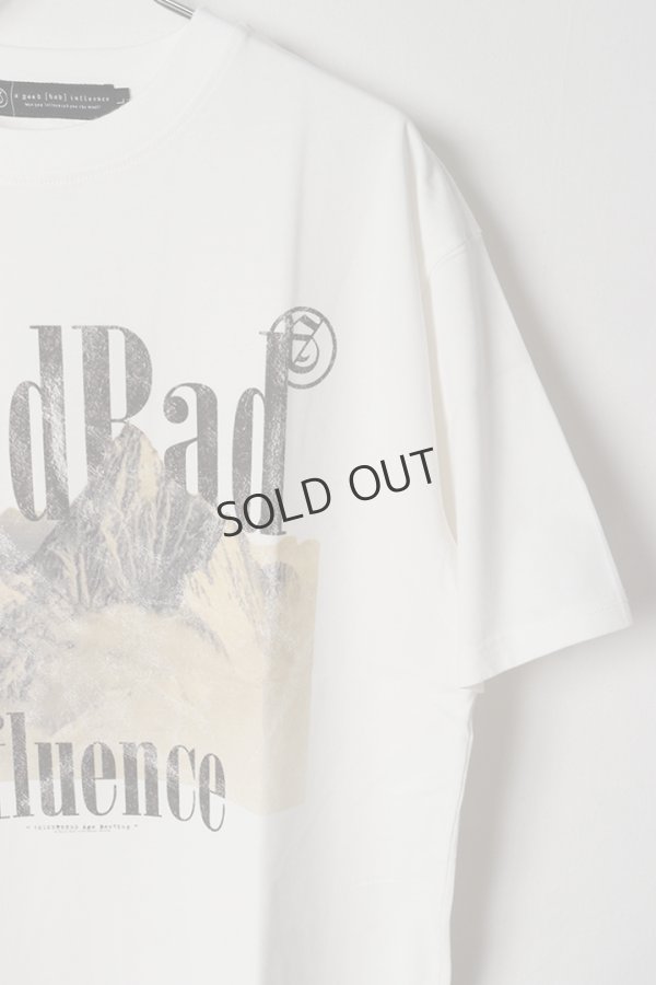 画像4: {SOLD}a good bad influence アグッドバッドインフルエンス Mountain T-SHIRT{-BES} (4)
