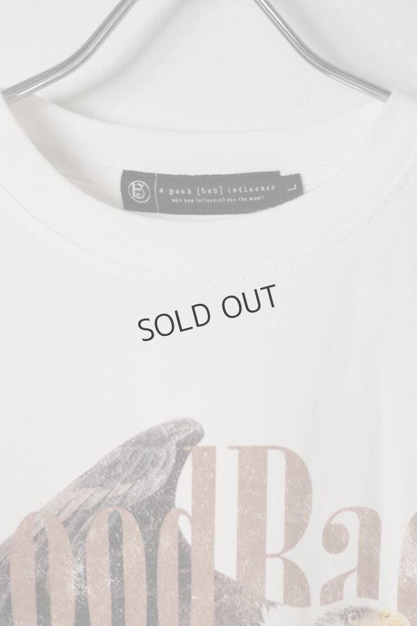 画像2: a good bad influence アグッドバッドインフルエンス Hawk T-SHIRT{-BES} (2)