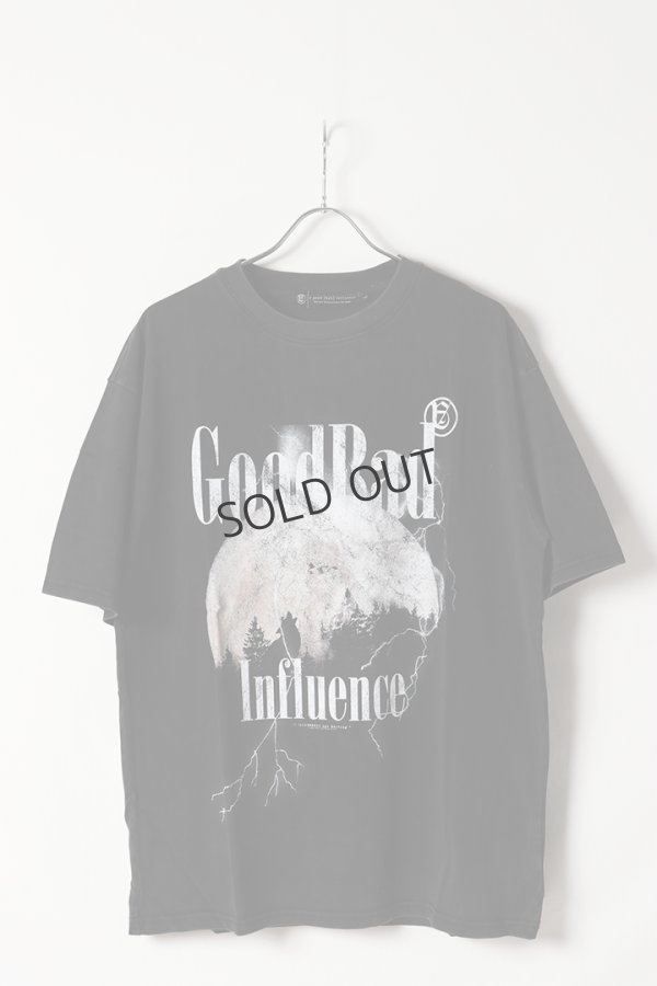 画像1: {SOLD}a good bad influence アグッドバッドインフルエンス MIDNIGHT MOON T-SHIRT{-BES} (1)
