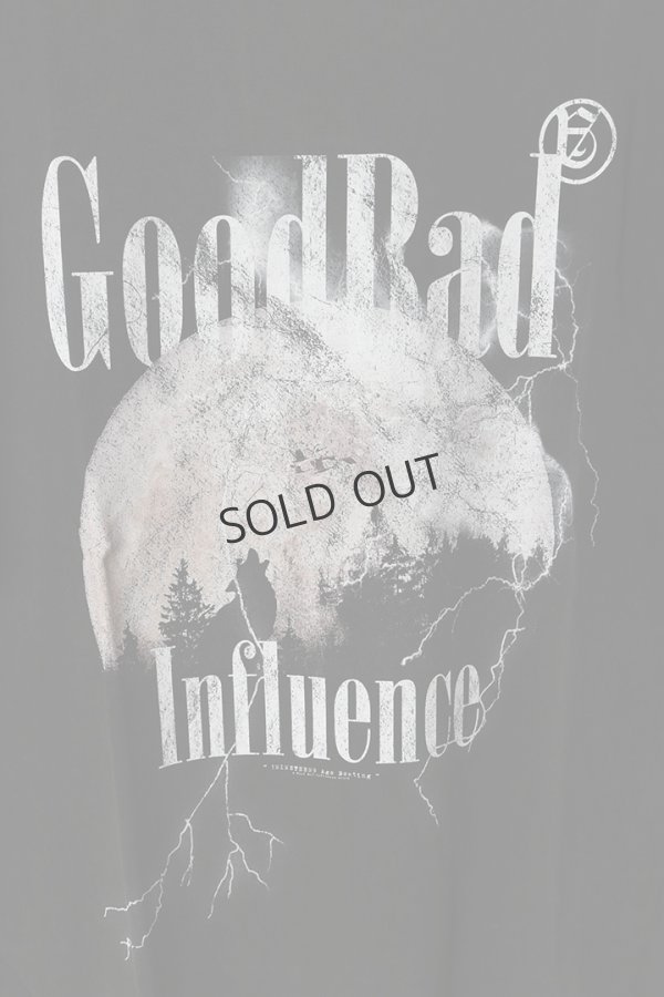画像3: {SOLD}a good bad influence アグッドバッドインフルエンス MIDNIGHT MOON T-SHIRT{-BES} (3)
