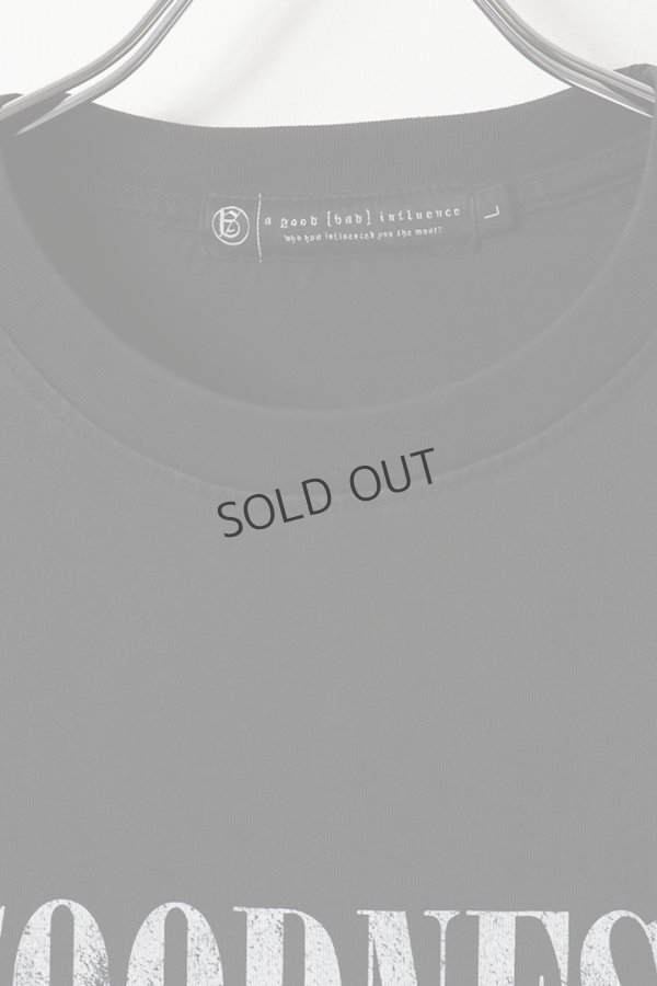 画像2: {SOLD}a good bad influence アグッドバッドインフルエンス GOODNESS OF GOD T-SHIRT{-BES} (2)