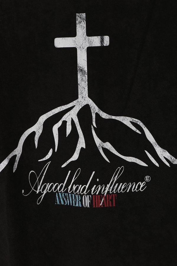 画像3: a good bad influence アグッドバッドインフルエンス CROSS MOUNTAIN T-SHIRT{-BES} (3)