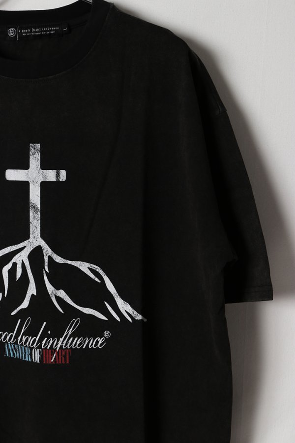 画像4: a good bad influence アグッドバッドインフルエンス CROSS MOUNTAIN T-SHIRT{-BES} (4)