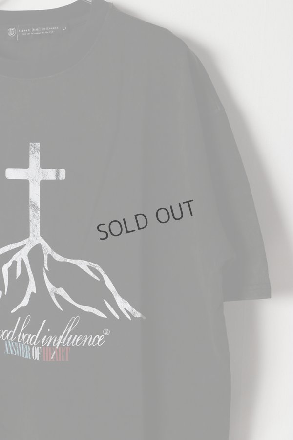 画像4: {SOLD}a good bad influence アグッドバッドインフルエンス CROSS MOUNTAIN T-SHIRT{-BES} (4)