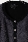 画像2: a good bad influence アグッドバッドインフルエンス SHATTERED DUAL YARN SHAGGY CARDIGAN{-BFA} (2)